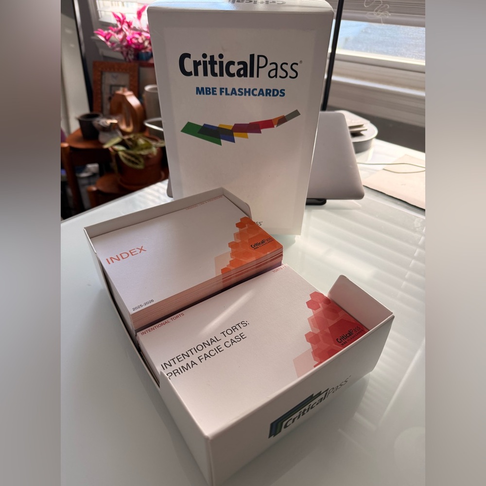 CriticalPass MBE Flashcards - Complete Set 2025 - 2026